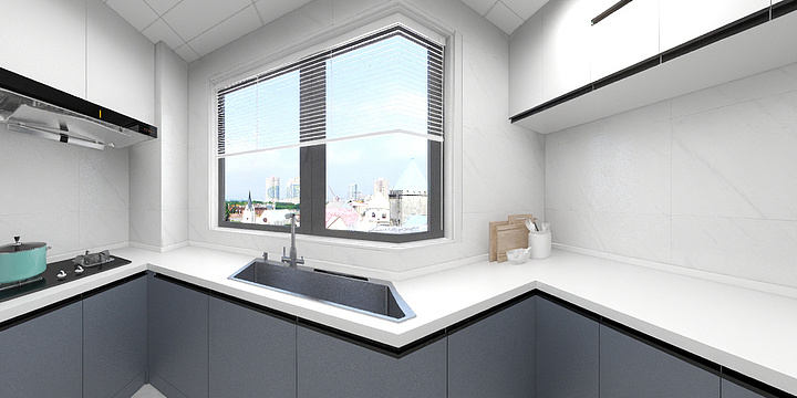 佳乐Lee-大华香椿山1-05户型--方案一-装修设计方案