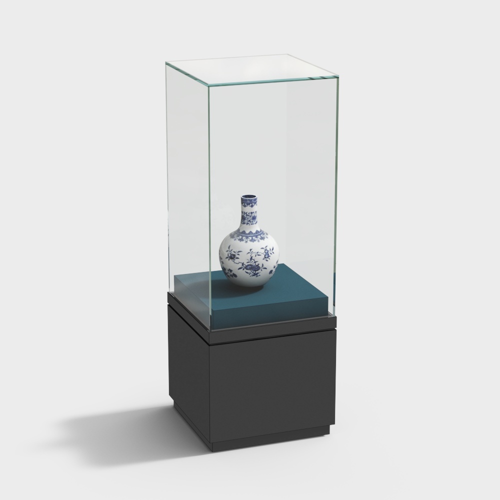 博物馆展台3D模型