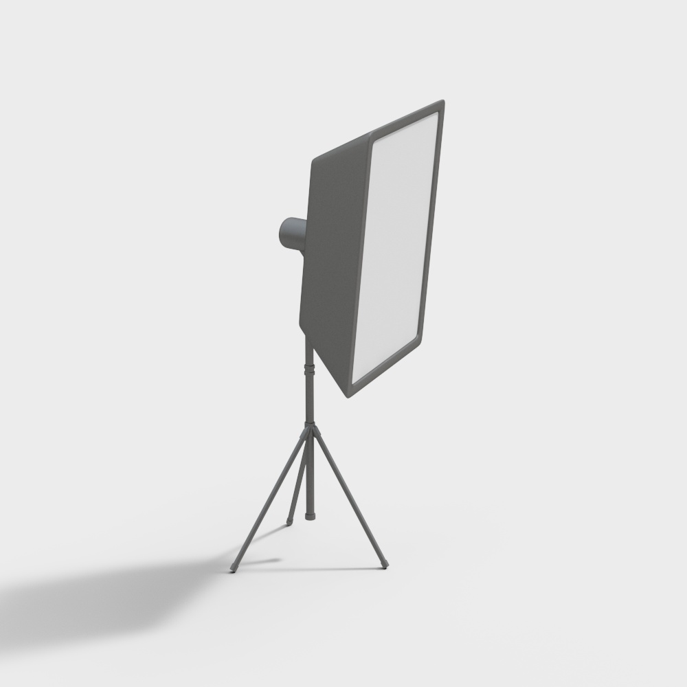 摄影棚补光灯3D模型