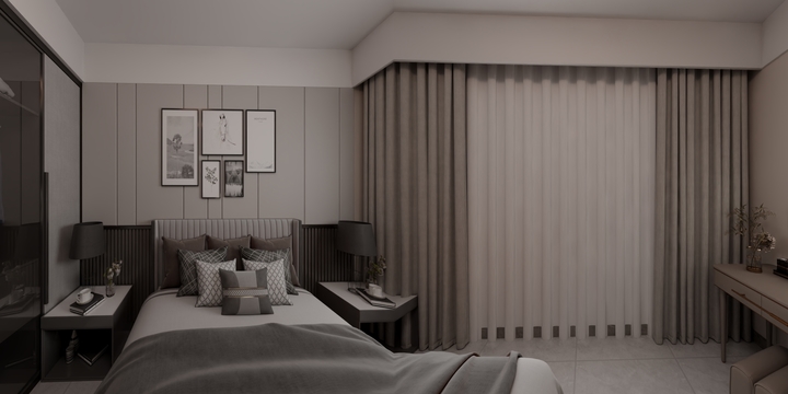 设计师胡小康-绿城春风燕语95平方(CAD原始平面图)-装修设计方案