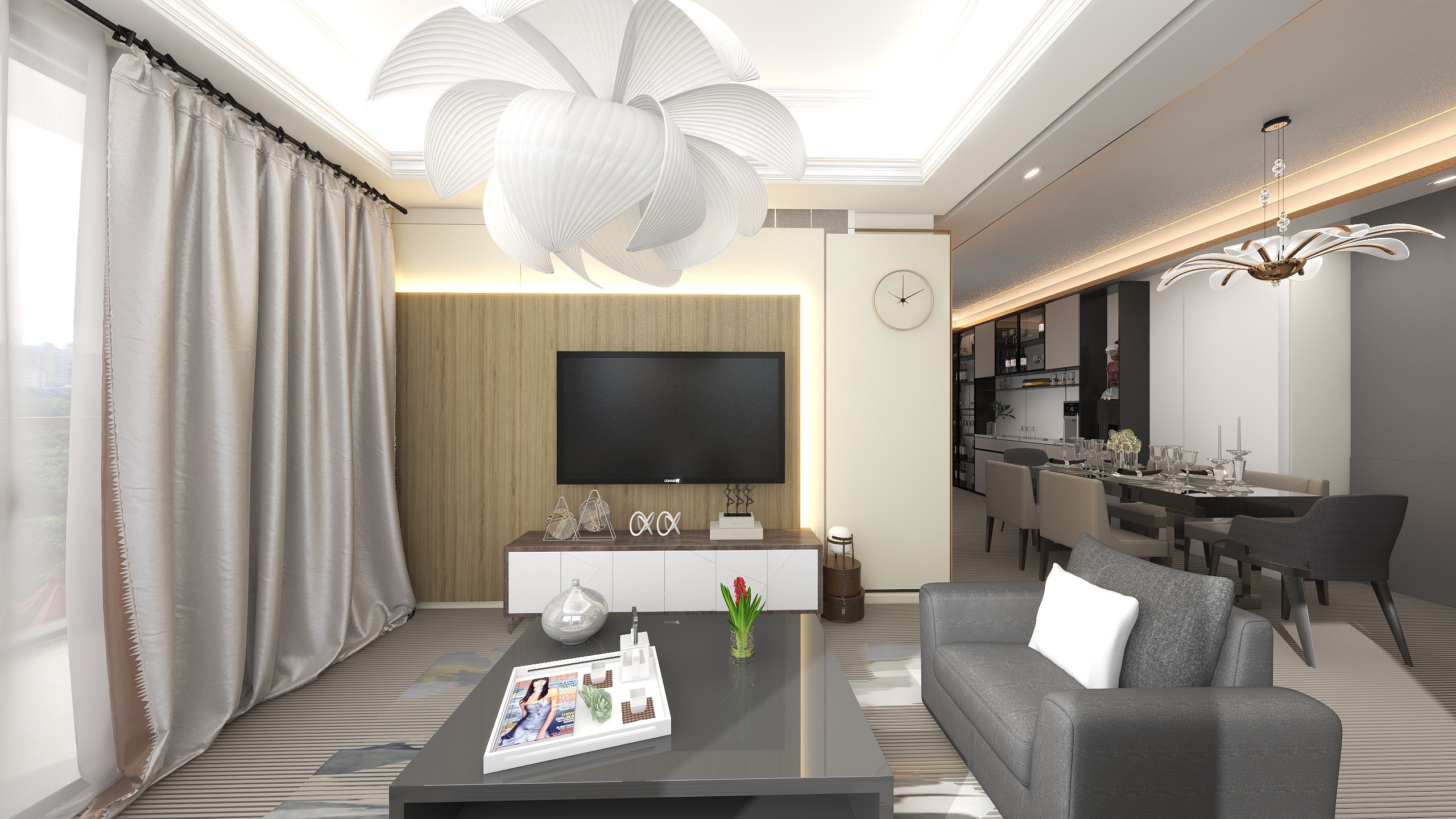 叁UsKe-叁-80平米小奢风-装修设计方案