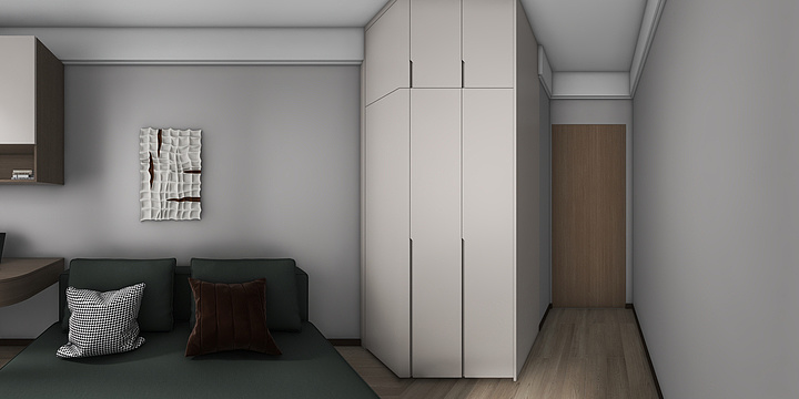 一半背影-凯旋城二期-装修设计方案