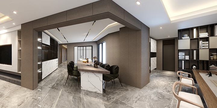 深度0设计-嘉湖新都市-装修设计方案