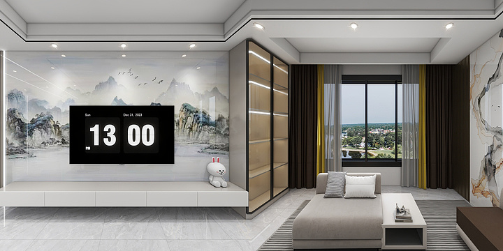 启辰装饰设计-令牌幸福里4号楼东户-装修设计方案