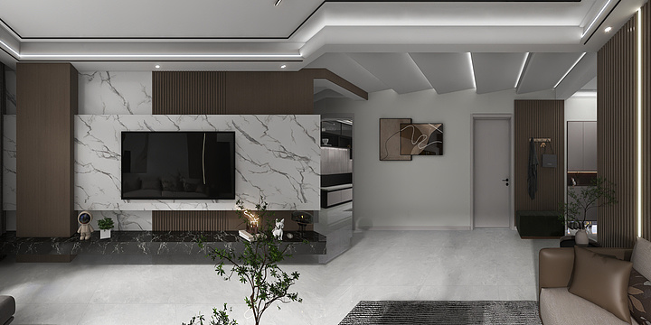 挖奔子跑-丽都小区-装修设计方案