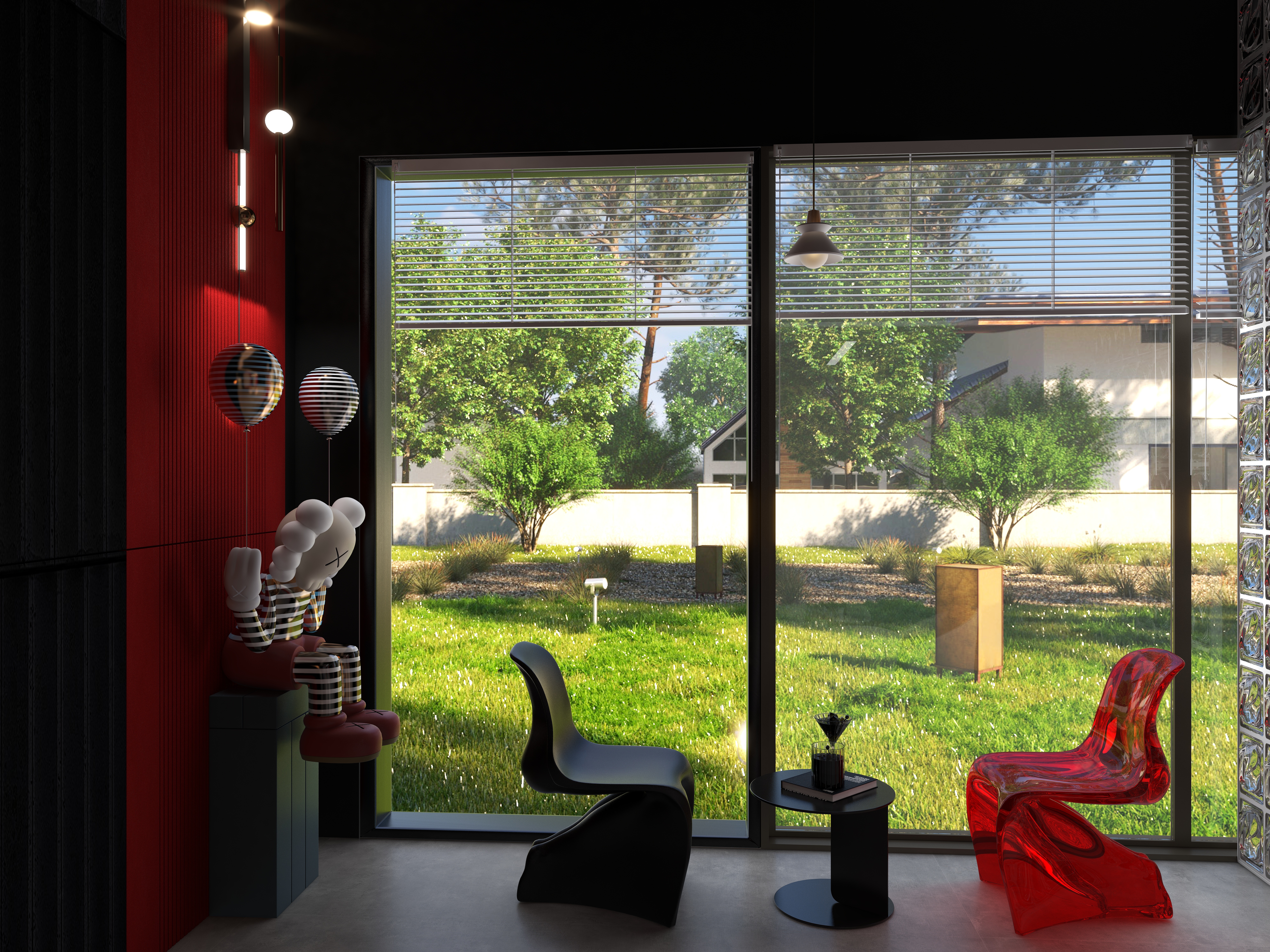 1yyAW-反传统潮玩工作室一层休息区装修效果图第1张