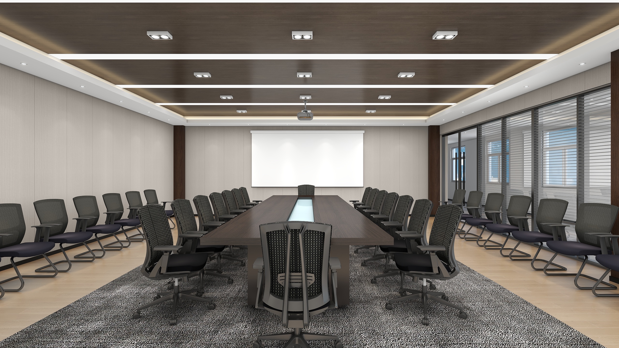 王浩宇乖-教学楼（会议室）-装修设计方案