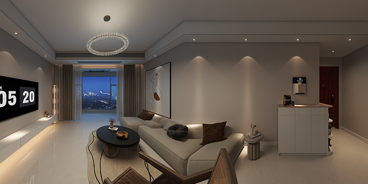 赵世豪-圣庄园8-2-204户-装修设计方案