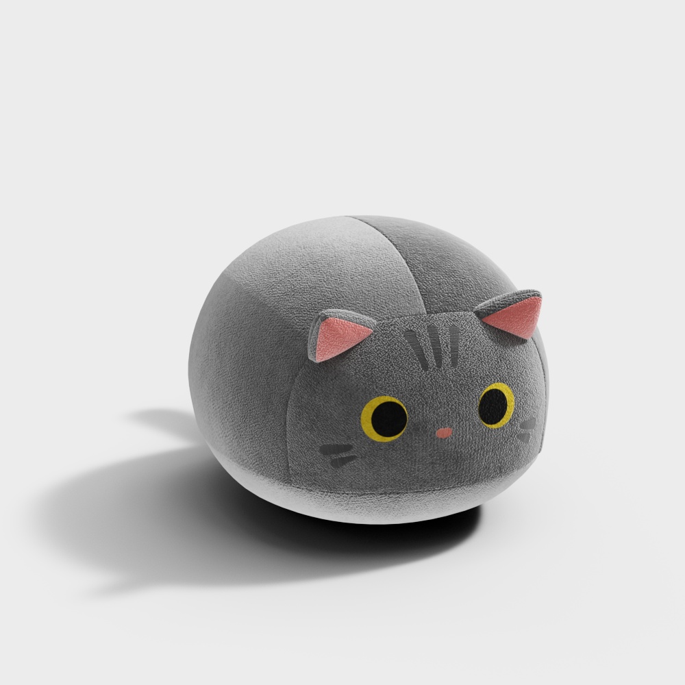 现代猫团子布偶