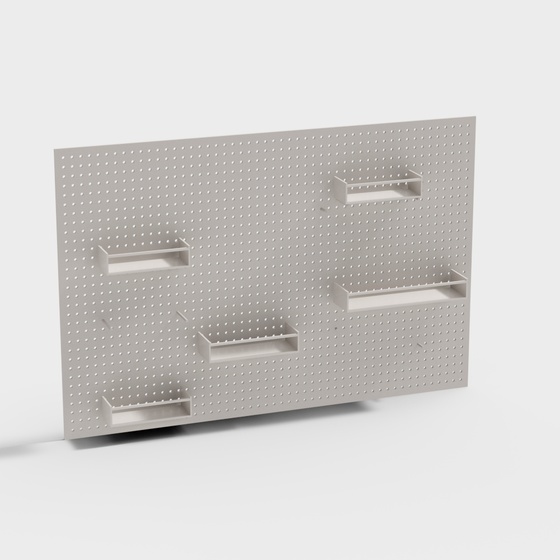 modern perforated board