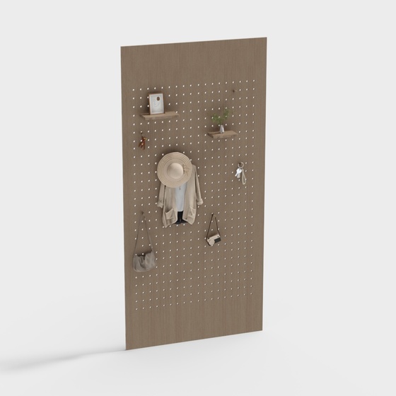 modern perforated board