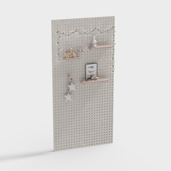 modern perforated board