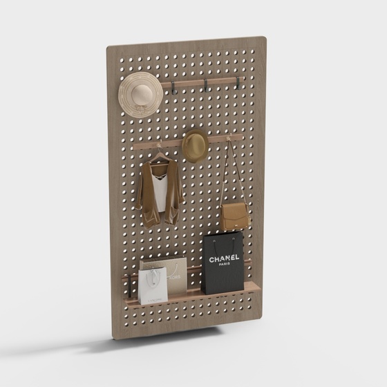 modern perforated board