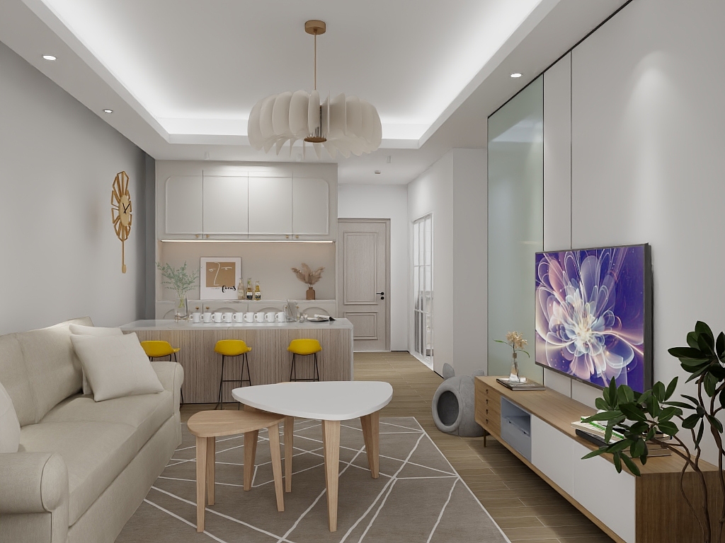 JONAS--硬装专业等级考核户型-副本-装修设计方案