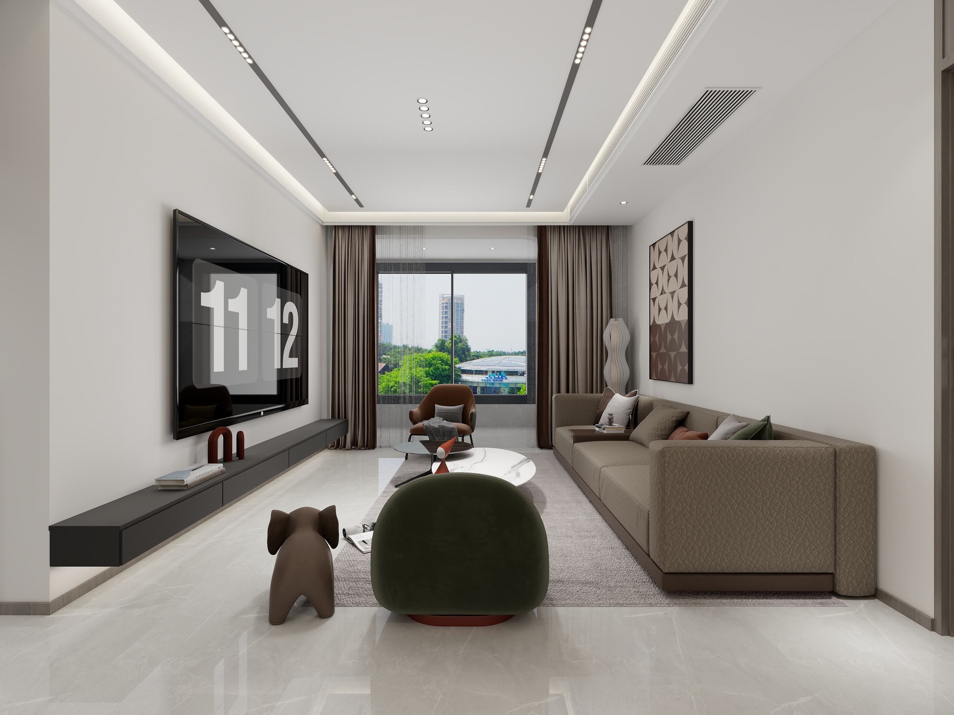 小馬i-现代简约3室-装修设计方案