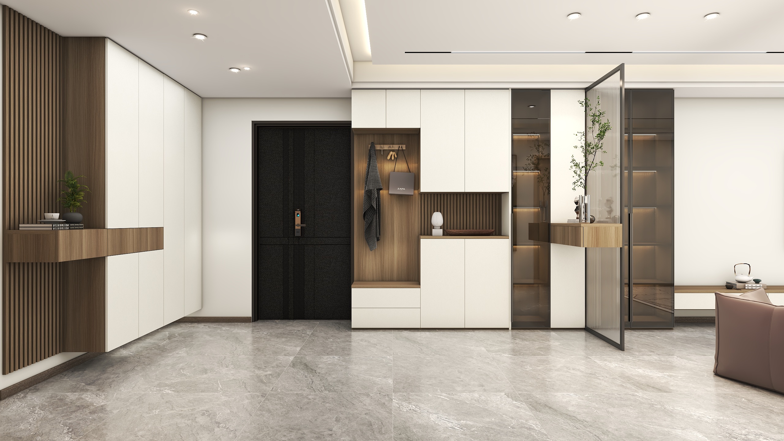 苏鑫全屋定制整装-原木风格装修效果图