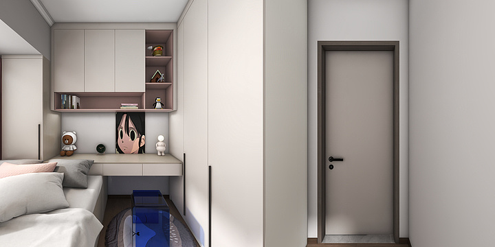 一半背影-富盈公馆49-3004-装修设计方案