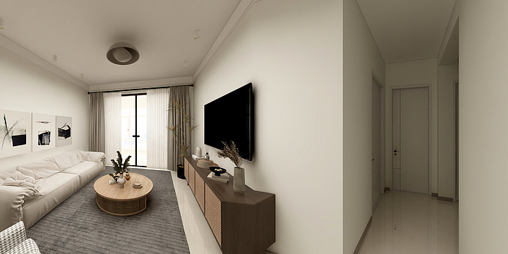 放缓-国博新城齐先生-装修设计方案