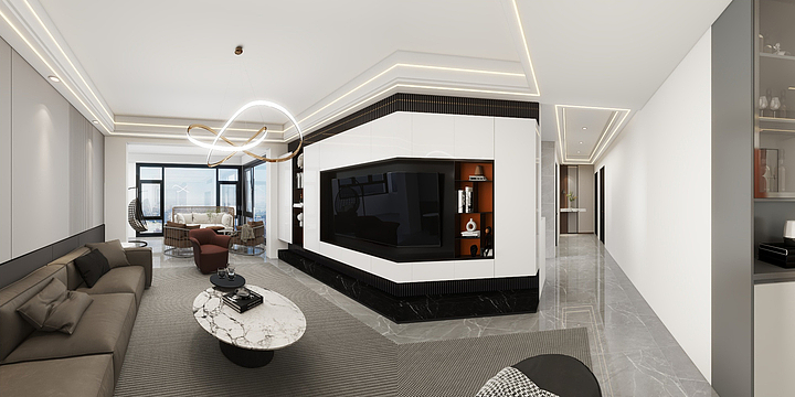 知行空间设计1-息烽-Model-副本-装修设计方案