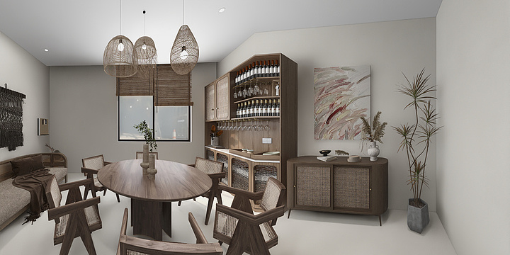 D設計事務所-共享茶室办公空间设计-装修设计方案