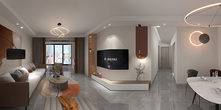 骏腾全案设计-温莎尚郡三期效果图-副本-装修设计方案