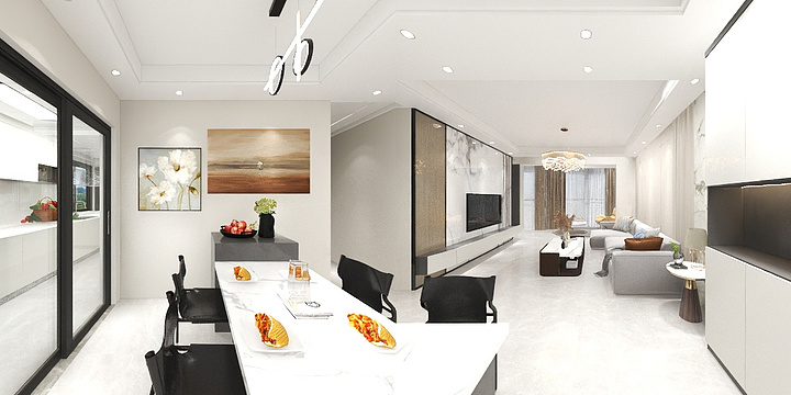 尊澜饰家全屋定制-国林春天4-1101-副本-装修设计方案