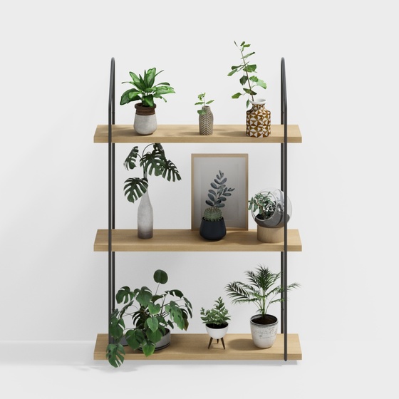 Indoor potting stand