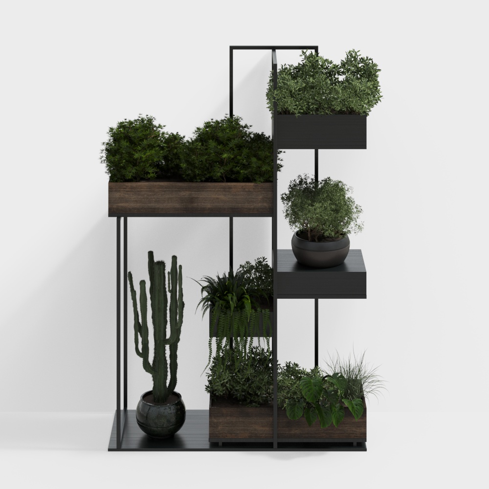 室外绿植架