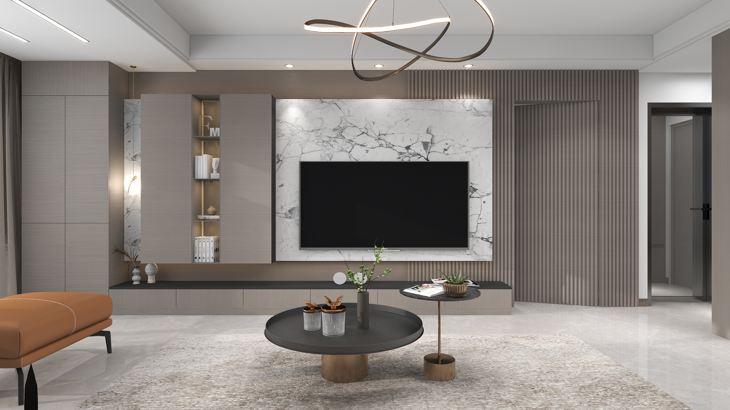 室内设计师李祯祺-富地公园轻奢三房-装修设计方案