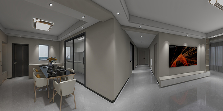 盛煌设计师杨继栋-麟州府-装修设计方案