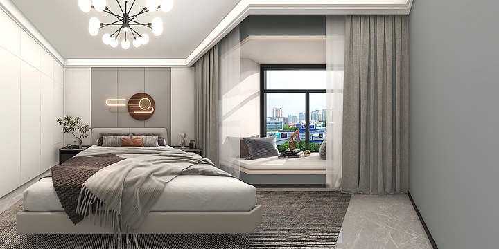 一缕丿阳光-金城华府14-2-301-装修设计方案