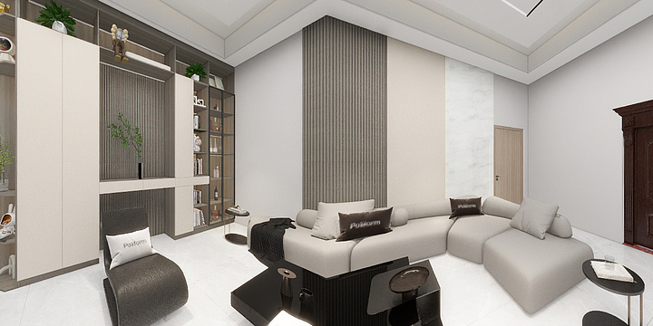 洋洋爱设计-龙水自建别墅-装修设计方案