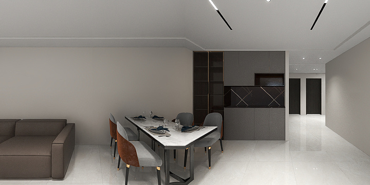 V阿晗V-都市怡景15-2-1302-装修设计方案