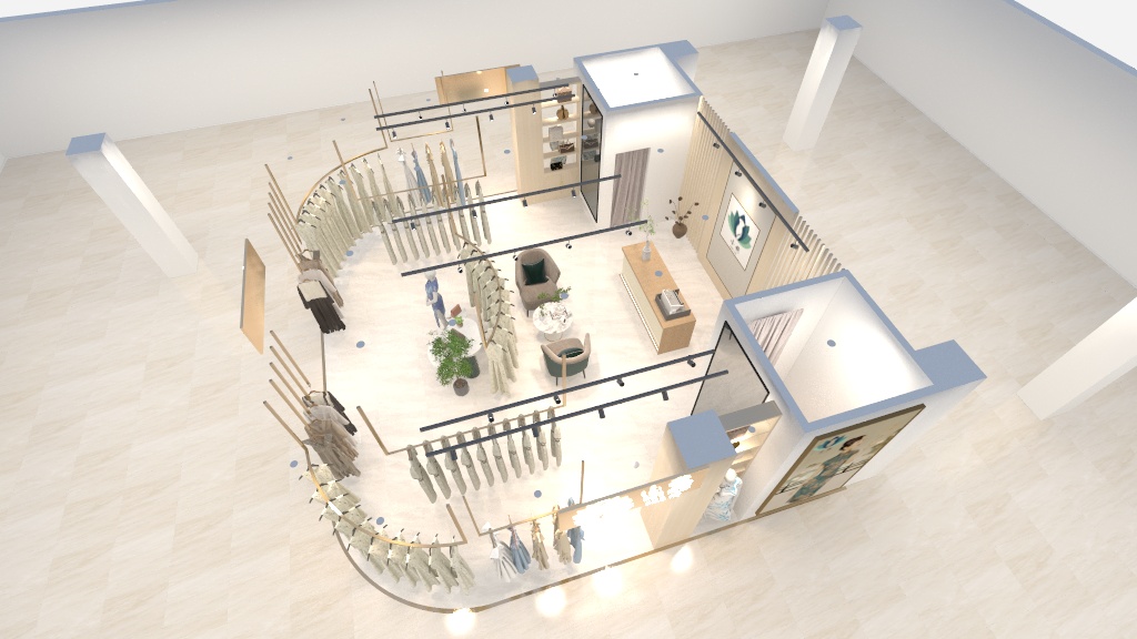 江苏小顾-服装店-副本-装修设计方案