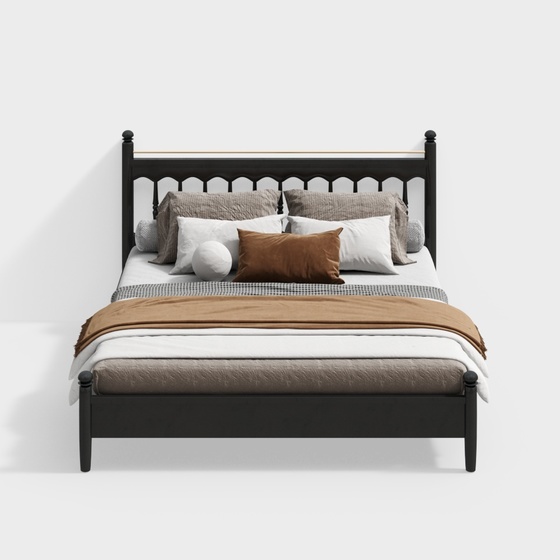 American Double Bed