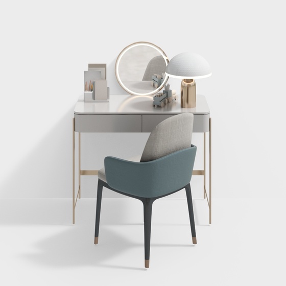 Modern dressing table combination