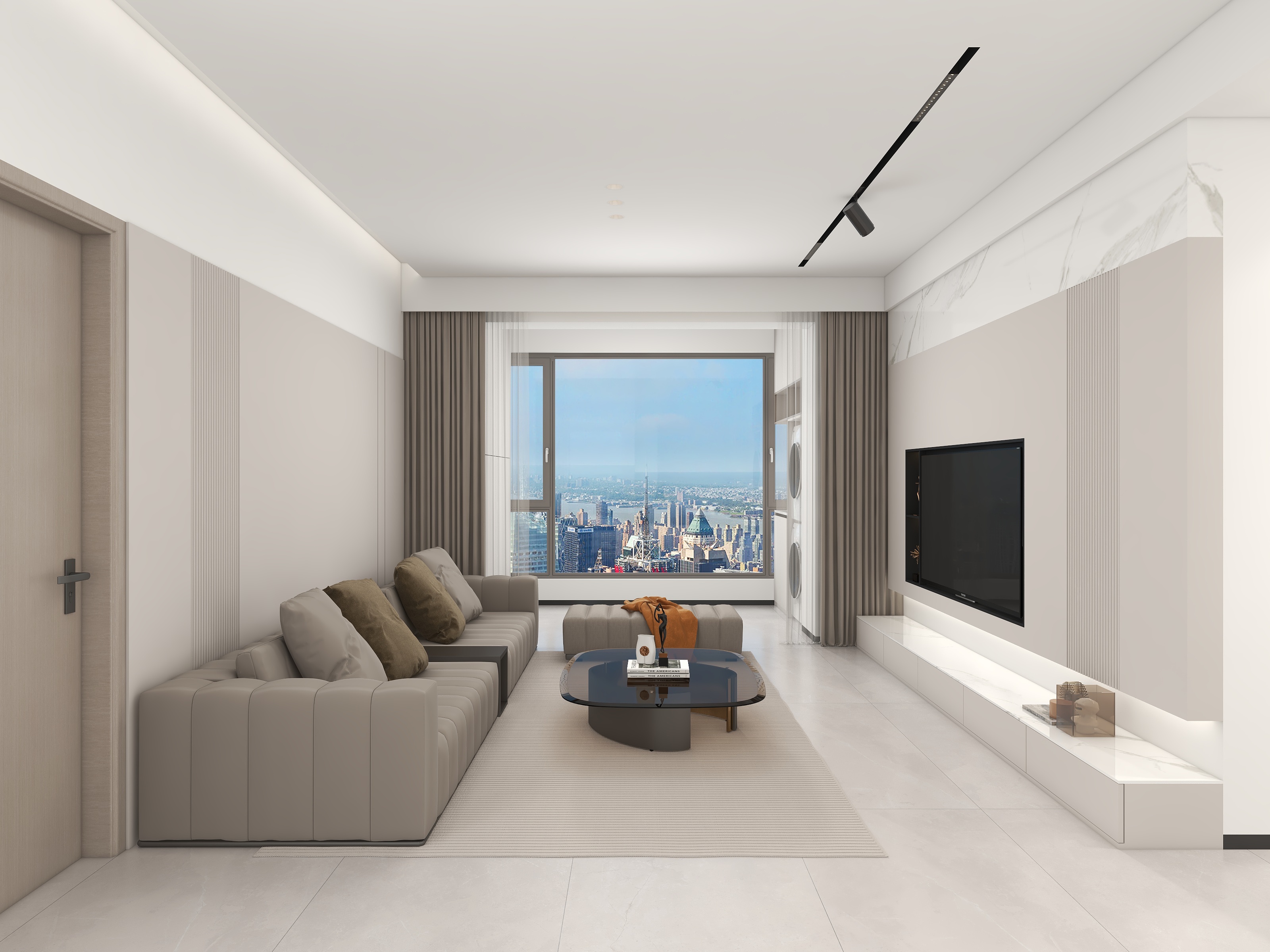 惠州装修找沫竹-方直东岸-浅溢装修效果图