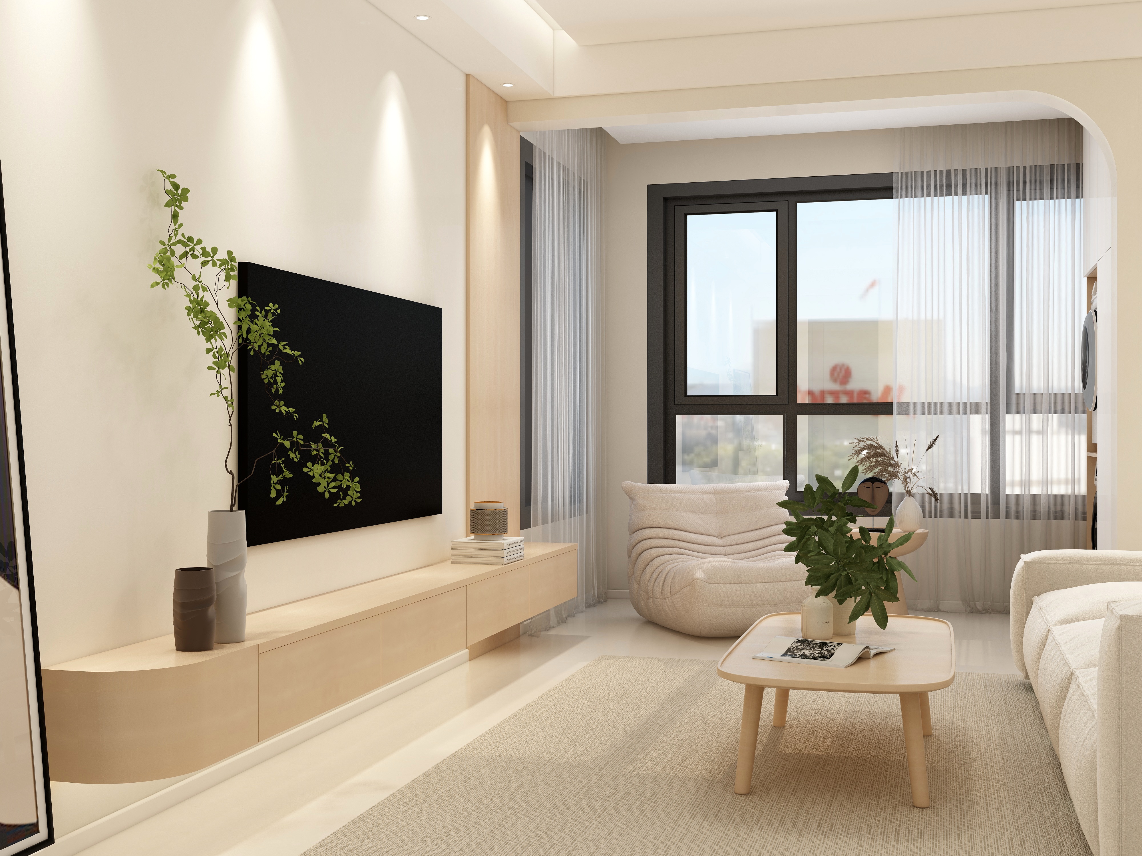 李佳洋-原木风装修效果图