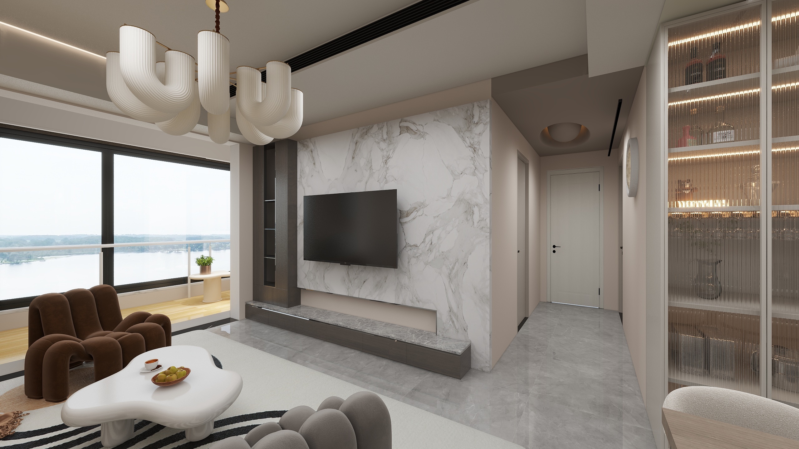 chensunli-惠华佳苑97㎡装修效果图