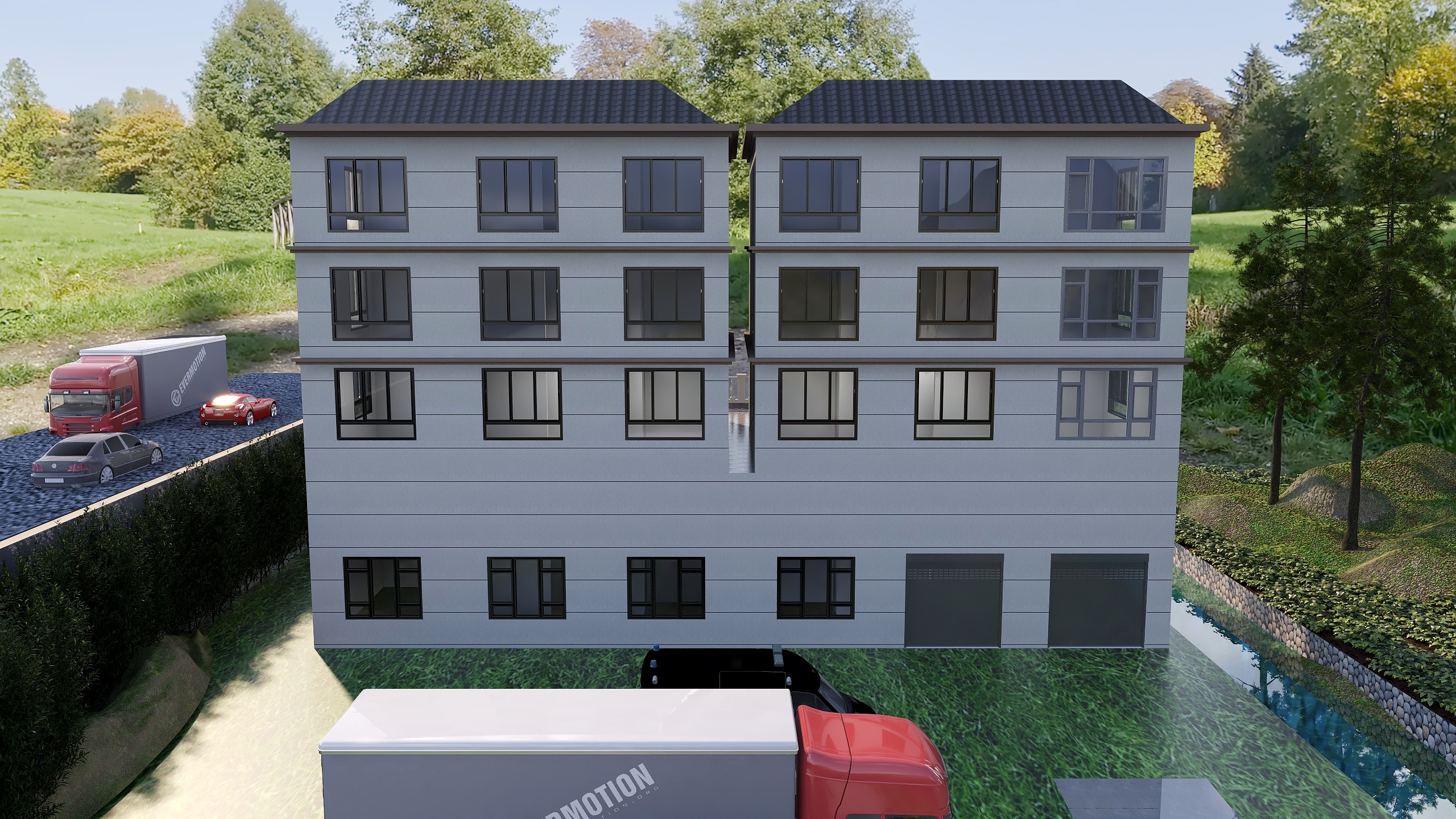 全案设计-TH-五马别墅 刘总-装修设计方案