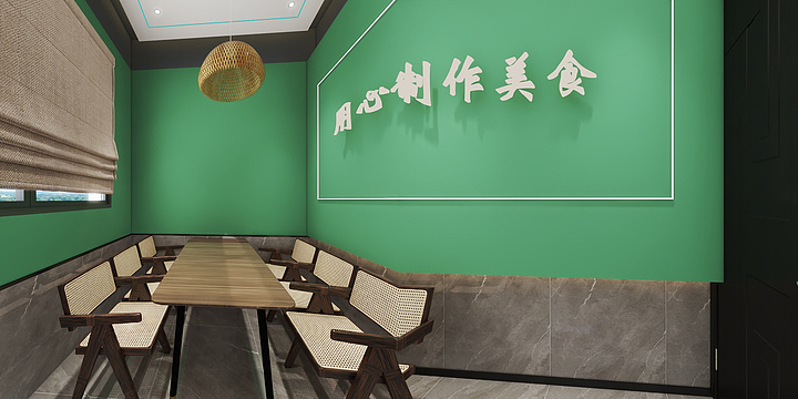 室内设计_ZhangSir-蒙古饭店效果图-装修设计方案