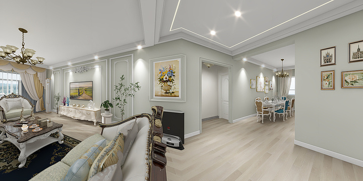 糖糖蜜蜜-海润天玺A2-3-702-装修设计方案