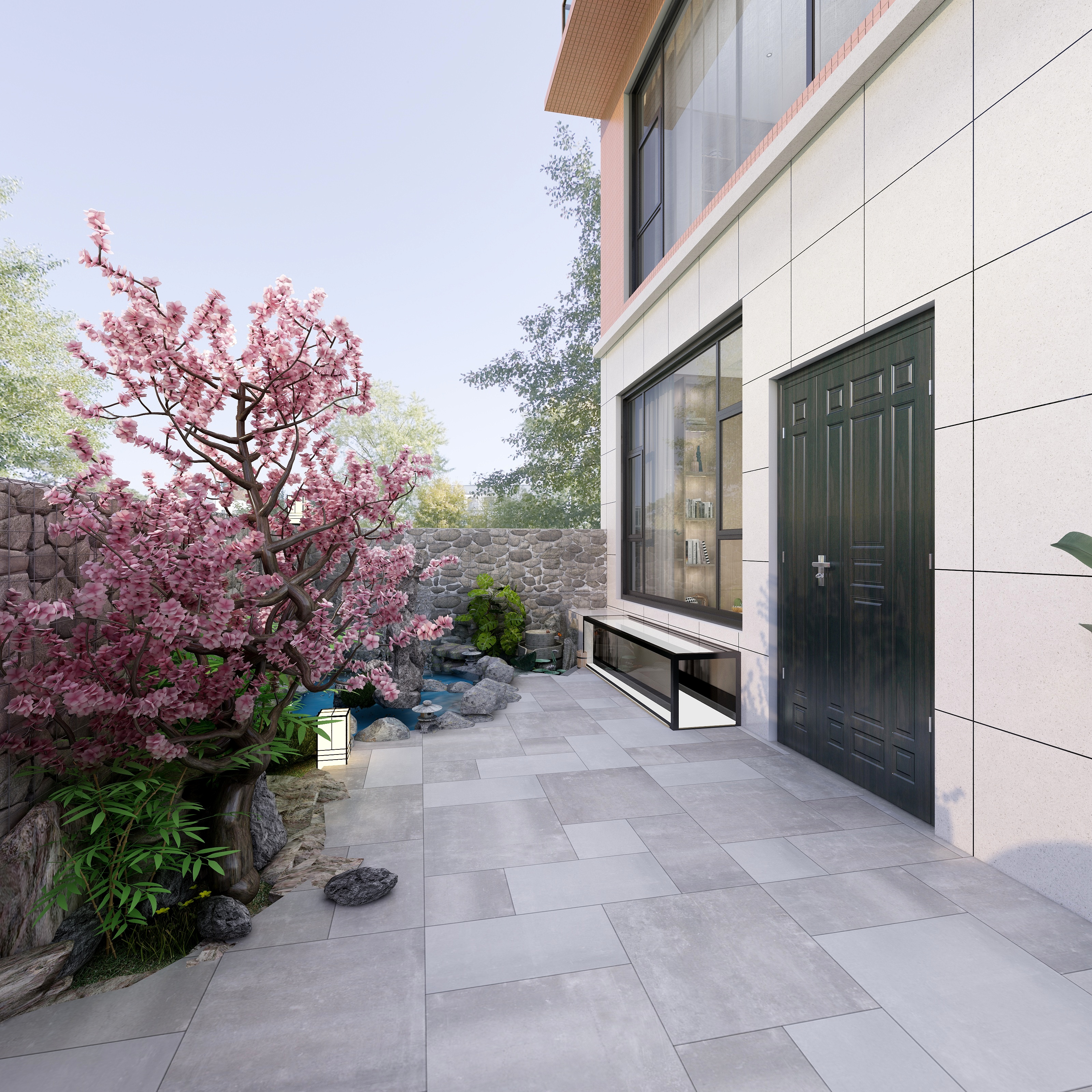 拾艺|唐伟-现代原木风别墅-装修设计方案