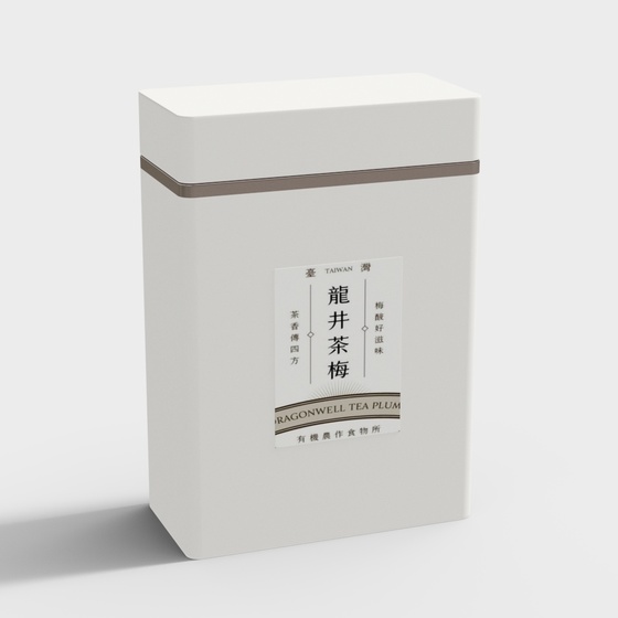 New Chinese style tea can