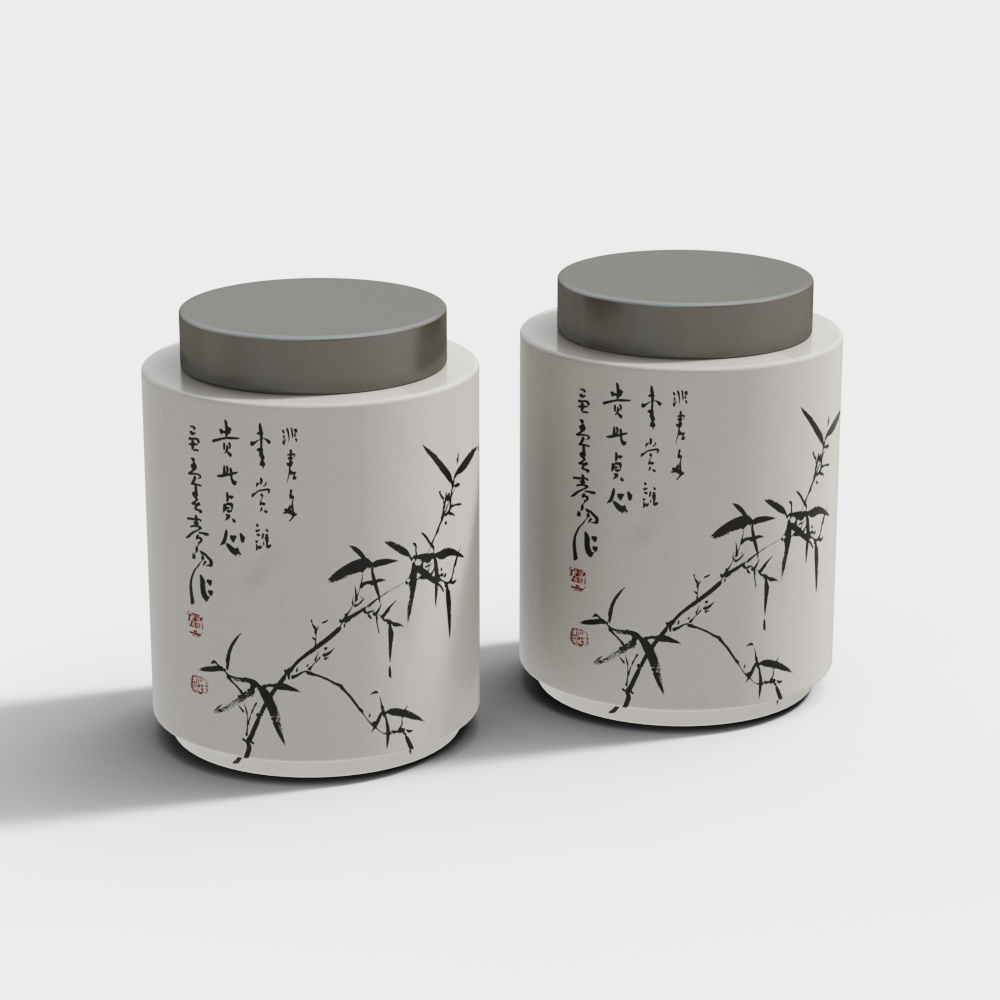 新中式茶叶罐