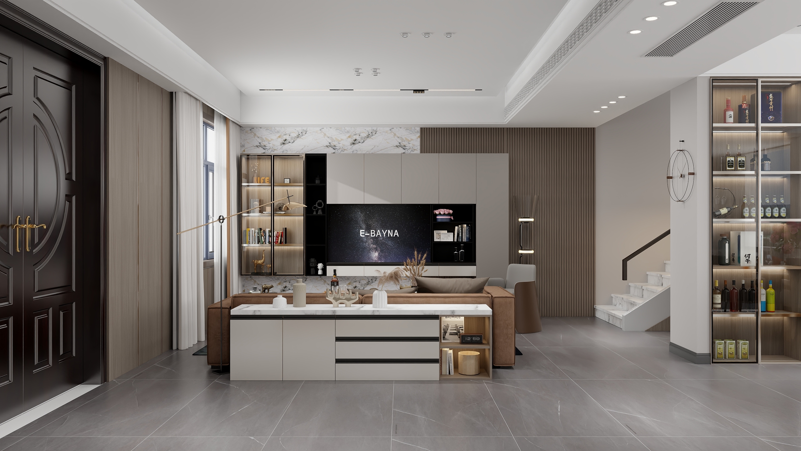 幻彩装饰-设计总监-张庭峰-大冶别墅-装修设计方案