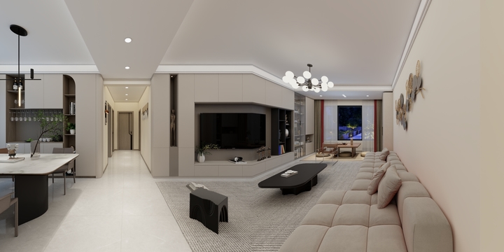 浮华一世终成空-天耀-雍华公馆-装修设计方案