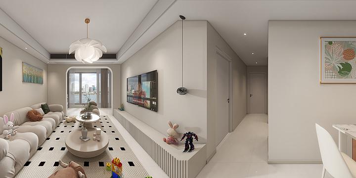 Y2OuO-御湖壹号效果图-装修设计方案