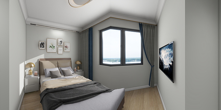 曹文骏-闵行区龙柏三村137号202室酷家乐-装修设计方案