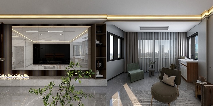 川柏Designer-道和112无主灯-装修设计方案